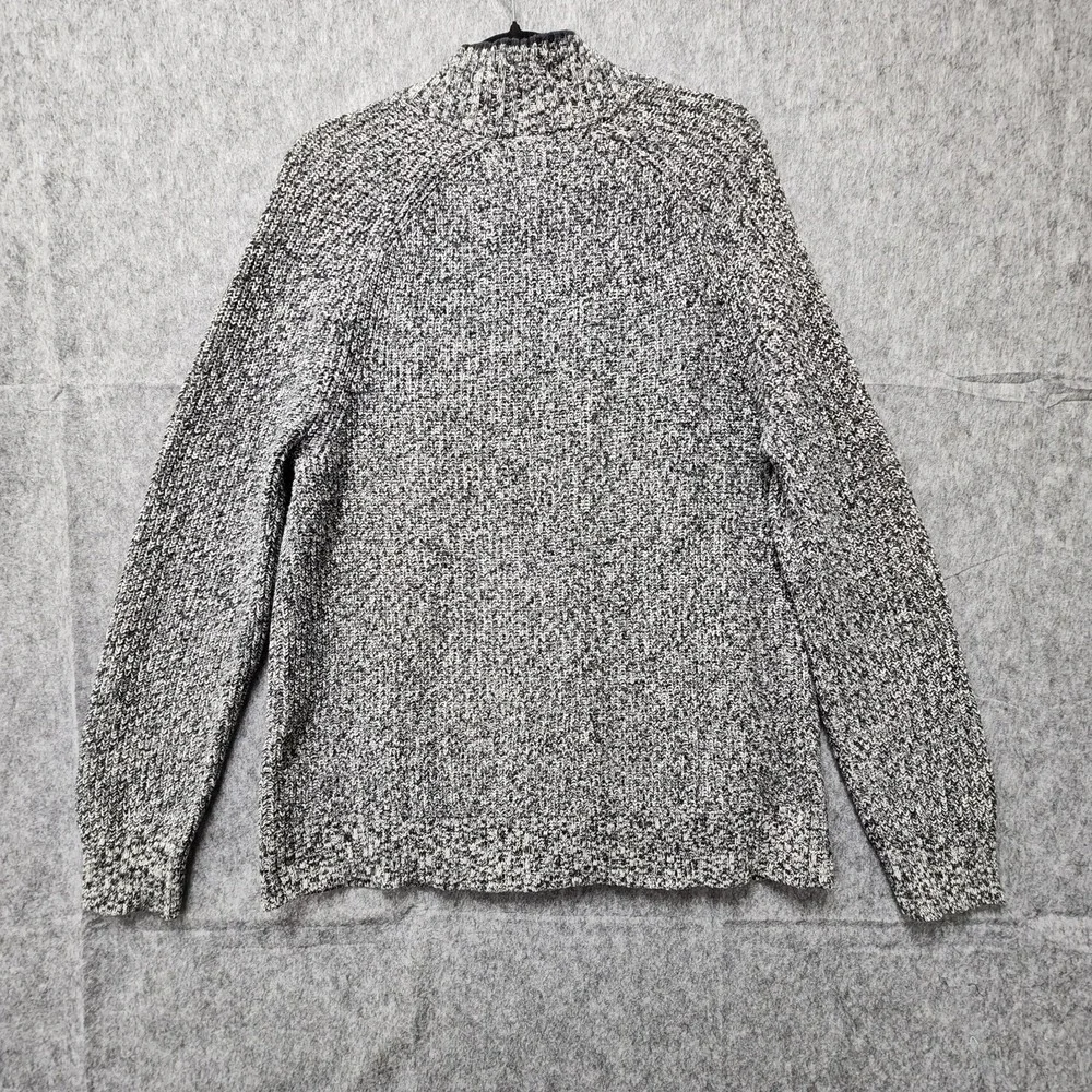 Banana‎ Republic Cardigan Sweater Mens Large (Fits as Medium) Heavy Knit Cotton